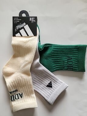 Adidas 3-pair Quarter sport socks 3pk Climalite Multicolor